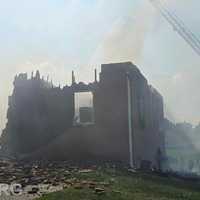 <p>The fire at the church fire in Carroll County</p>