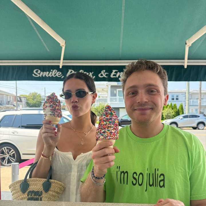 Jake Shane and Julia Mervis at Margate Dairy Bar &amp; Burger.