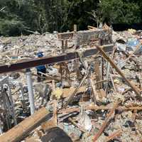 <p>Harford County house explosion. </p>