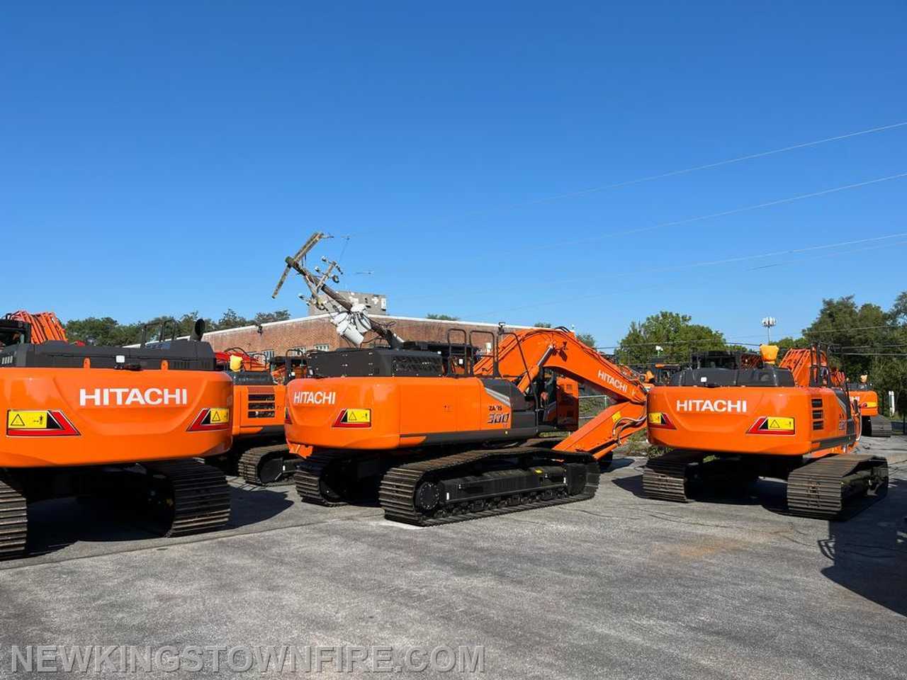 Power Outage Wires Fall On Excavator Along Harrisburg Pike, Officials Say HampdenSilver