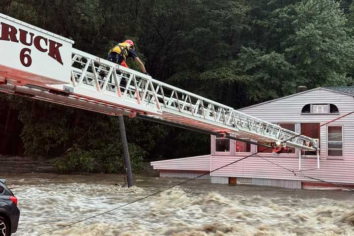 19 People, Dog Rescued From Oxford Restaurant, Home During Floods