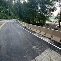 <p>A view of the repaired roadway.&nbsp;</p>