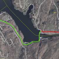 <p>Route 34 across the Stevenson Dam in Monroe and Oxford has reopened to traffic. However, it remains closed between Coppermine Road and Loughlin Road.&nbsp;</p>