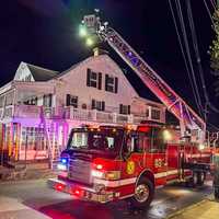 Fire At 280+ Year Old Restaurant In Mendham Township : Firefighters