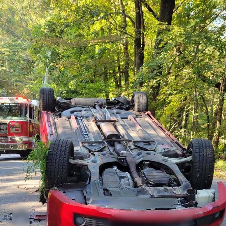 The crash happened on&nbsp;Colabaugh Pond Road in Croton-on-Hudson.&nbsp;