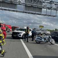 Motorcyclist Hospitalized In Route 80 Crash In Hackensack (PHOTOS)