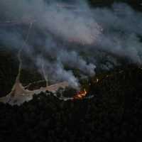 Smoke Diminshes As Crews Begin Containing Wildfire Near Jersey Shore Neighborhood (UPDATE)