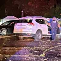 Driver Injured In 2-Car Crash In Front Of Van Cortlandt Manor In Croton-On-Hudson