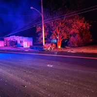 <p>The tractor-trailer slammed into the Littlestown Laundromat. </p>