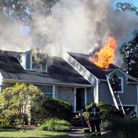 2-Alarm Fire Destroys Ridgewood Home