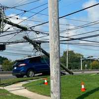 Route 73 To Remain Closed Overnight Following Crash That Downed Power Lines: Police