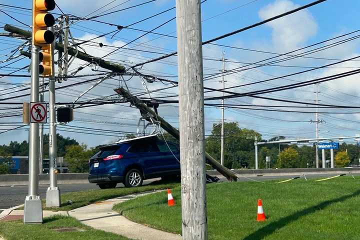 Route 73 To Remain Closed Overnight Following Crash That Downed Power Lines: Police