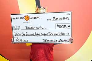 Lightning Strikes Twice: Maryland Man Gallops To Second Five-Figure 'Racetrax' Jackpot