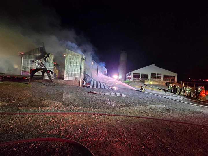 Strasburg Barn Destroyed In 2Alarm Fire (Photos) Spring Grove Daily