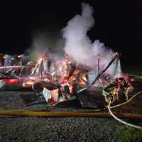 Strasburg Barn Destroyed In 2-Alarm Fire (PHOTOS)