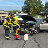 Sedan Struck By Train In Ho-Ho-Kus (DEVELOPING)