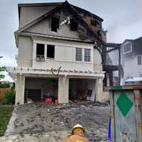 Fire Breaks Out At Jersey Shore Waterfront House Under Construction