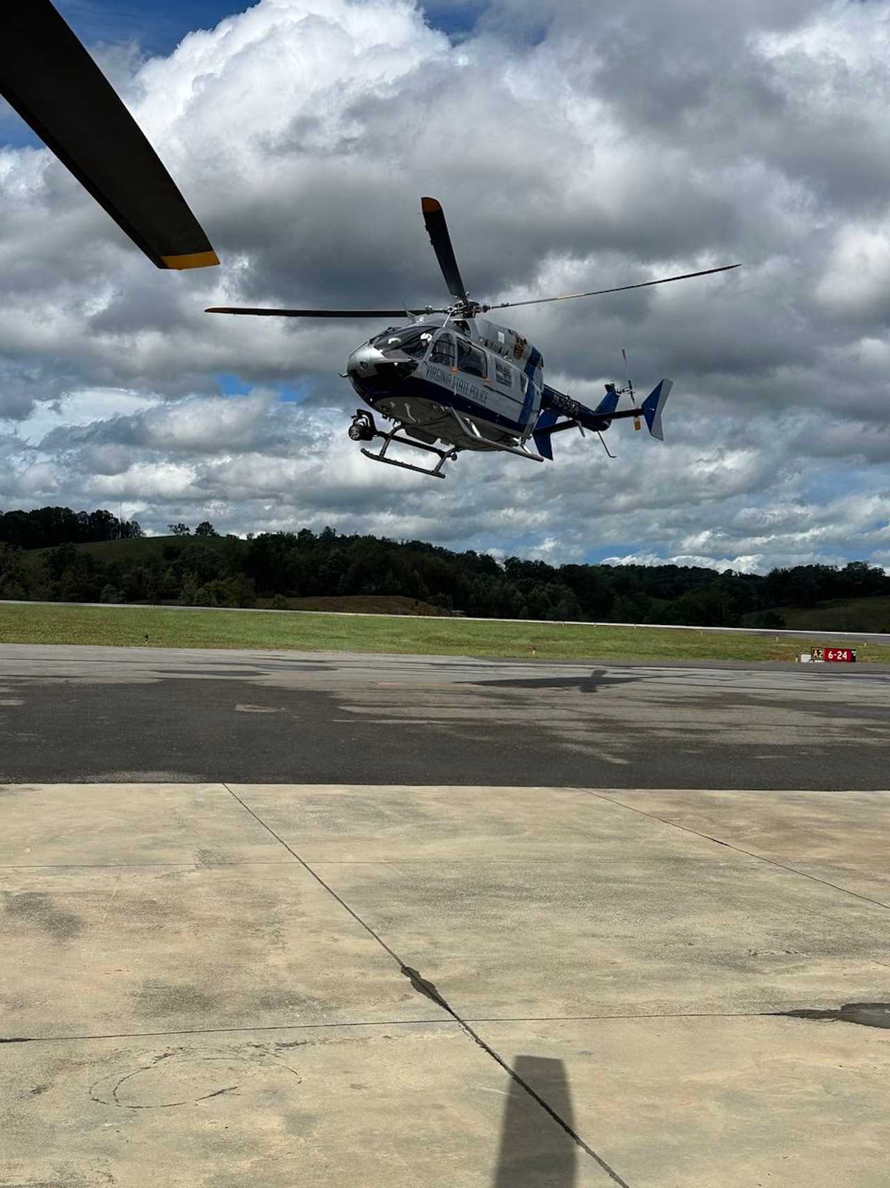 VSP Helicopters Rescue People Stranded On Roof Of TN Hospital Amid