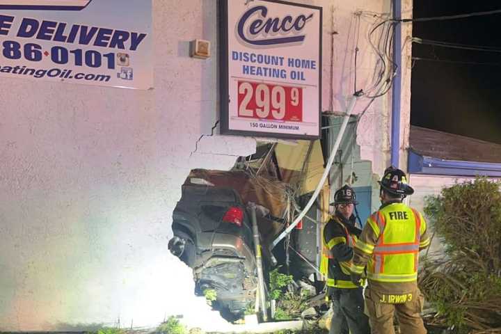 Driver Extricated After Vehicle Crashes Through Building In South Jersey