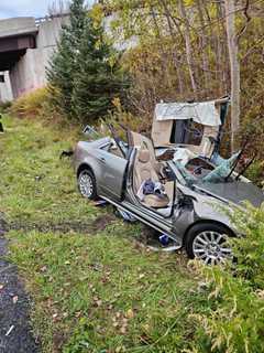 Person Extricated After 2-Vehicle Crash In Sullivan County