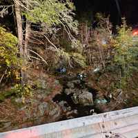 Man Rescued After Crashing 60 Feet Down Into Rocky Embankment In Cold Spring