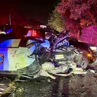 Photo Shows Aftermath Of DUI Crash That Injured Allendale, Saddle River Officers On Route 17