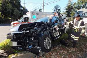 2 Hospitalized In Fair Lawn Crash