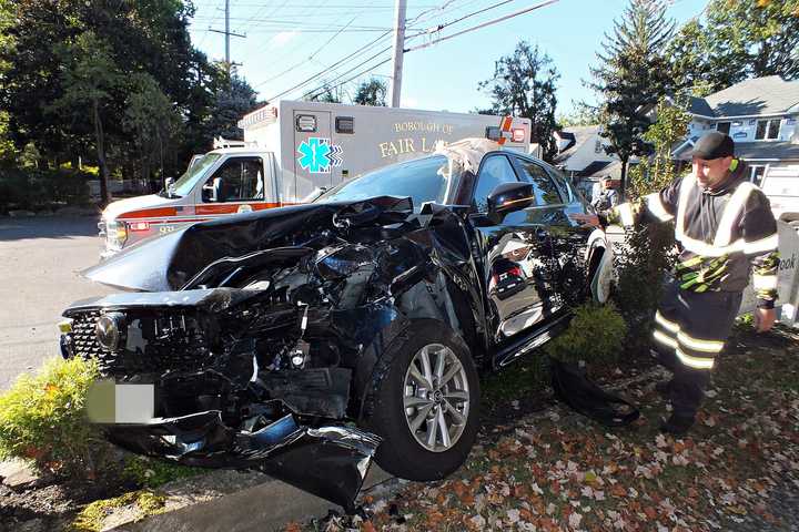 2 Hospitalized In Fair Lawn Crash