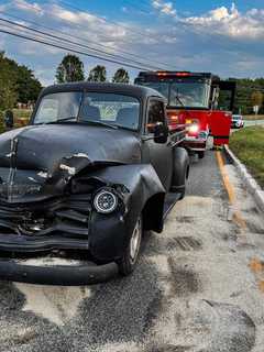 Antique Car Damaged in Sussex County Crash: Firefighters