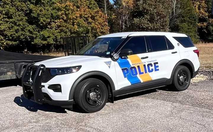 A cruiser for the Washington Township Police Department in Gloucester County, NJ.