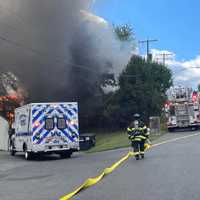 <p>The fire in Harford County.</p>