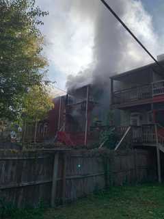 Residents Rescued From Roof Of Hagerstown House Fire