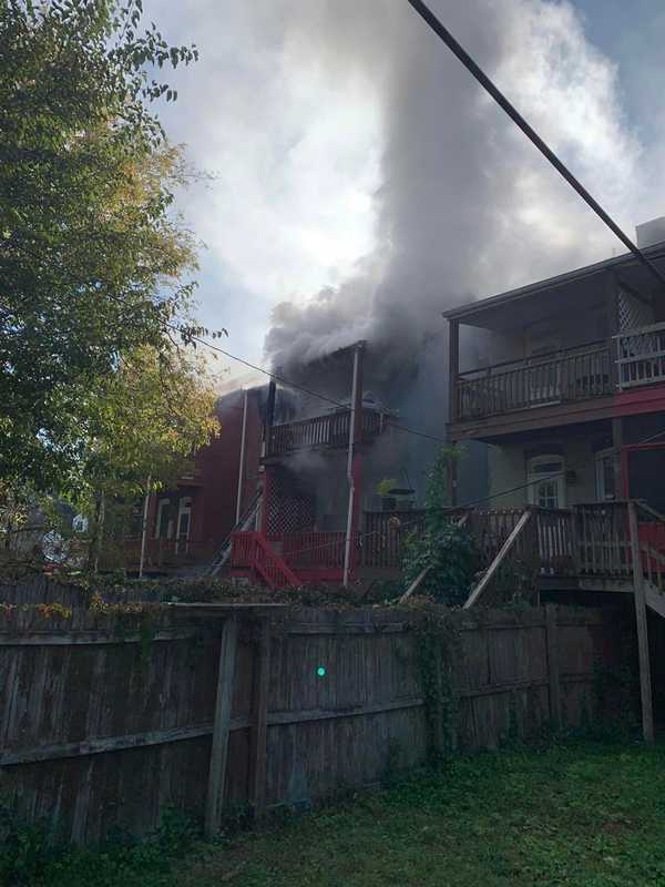 Residents Rescued From Roof Of Hagerstown House Fire