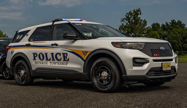 A cruiser for the Monroe Township Police Department in Gloucester County, NJ.