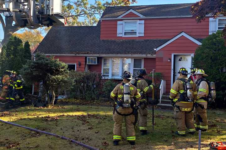 40 Firefighters Control 2-Alarm Blaze That Injured 1, Damaged Fair Lawn Home: Police