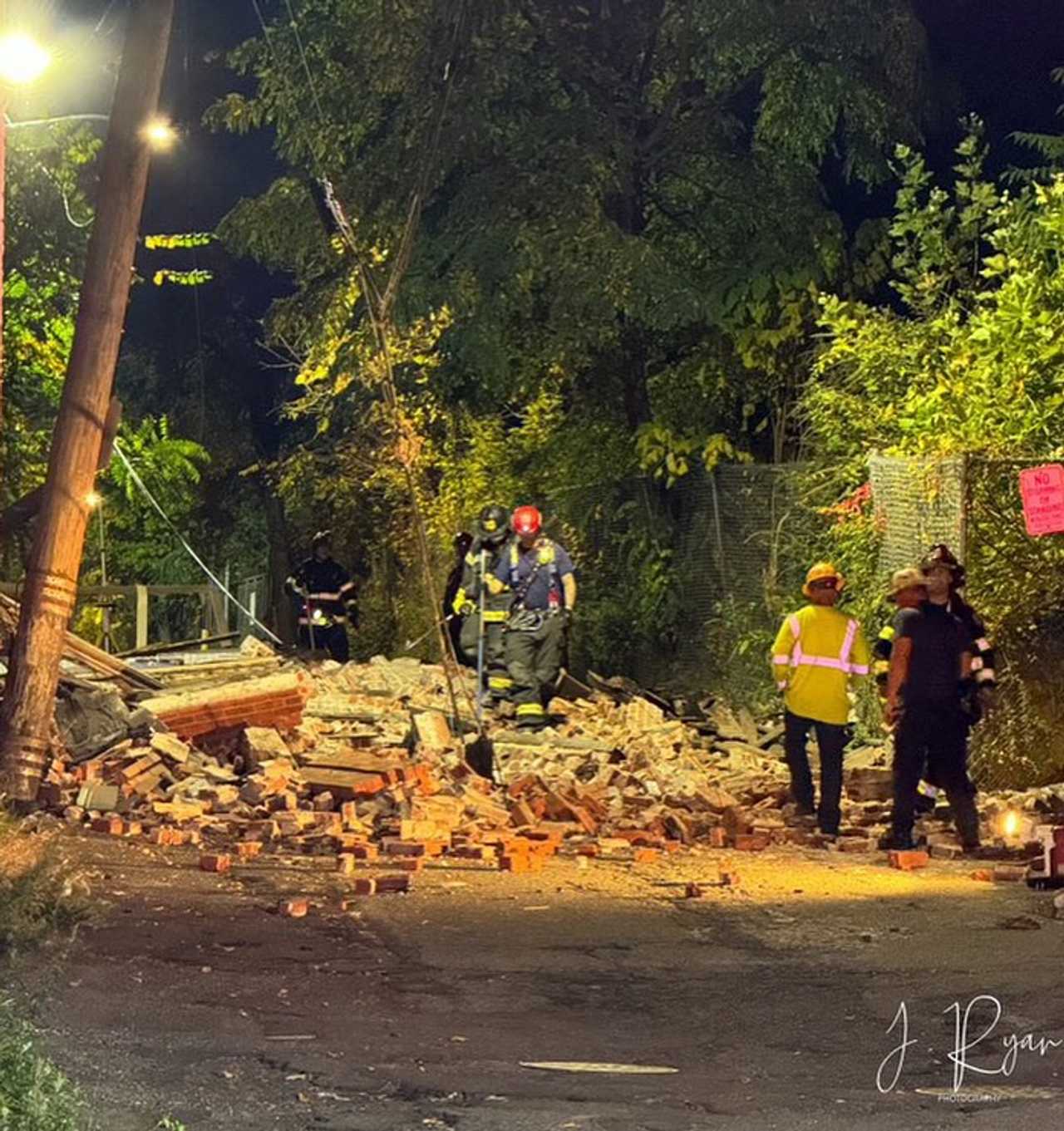 Paterson Building Collapse Under Investigation Cliffside ParkEdgewater Daily Voice