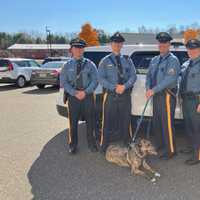 Malnourished Dog Adopted By Police In Sussex County Comforts Those In Need: NJSP