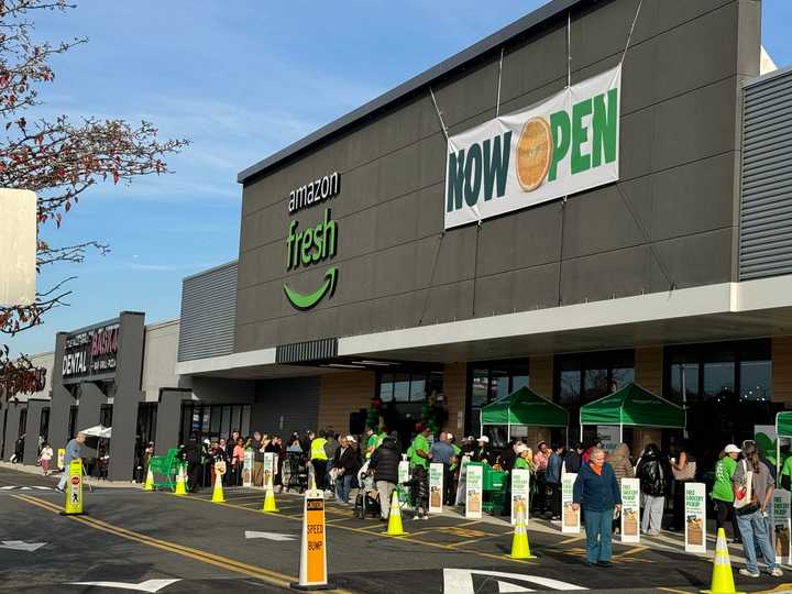 A brand-new Amazon Fresh has opened in Woodland Park.