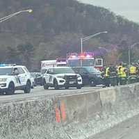 Overturned Vehicle, Multi-Car Crash Shuts 3 Lanes Of Route 80 In Paterson