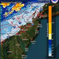 Snow Forecast Expands To Morris County: Here's The Latest