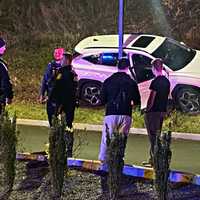 Driver Crashes Into Embankment Outside Paramus Chick-fil-A, Rushing to Beat Closing Time