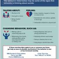 <p>Warning signs of suicide</p>