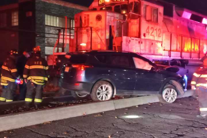 Deja Vu? Train Collides With Car In Hackensack