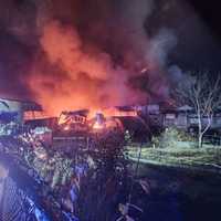 Massive 3-Alarm Fire Erupts On NJ's Gingerbread Castle Road, Crews Battle Blaze For 12 Hours