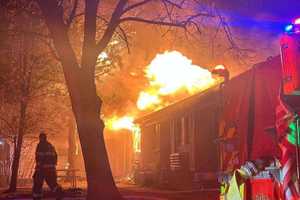 Electrical Failure Ignites Massive Fire In Ocean County