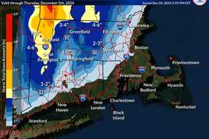 Brand-New Snowfall Projections Released: These Areas In CT Will See Most Accumulation