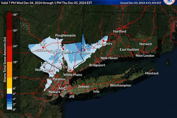 Brand-New Snowfall Projections: These Areas Will See Most Accumulation