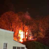 Firefighters Battling Gas-Fueled House Fire On Long Island (DEVELOPING)