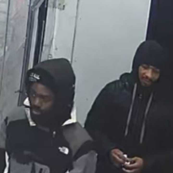 Two suspects are at large in Newark.