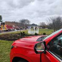 <p>The scene at John Carroll High School</p>